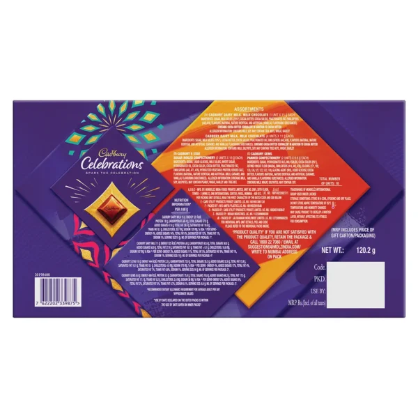 Cadbury Celebrations Assorted Chocolate Gift Pack – Diwali Special | Premium Festive Gifting Box - Image 2